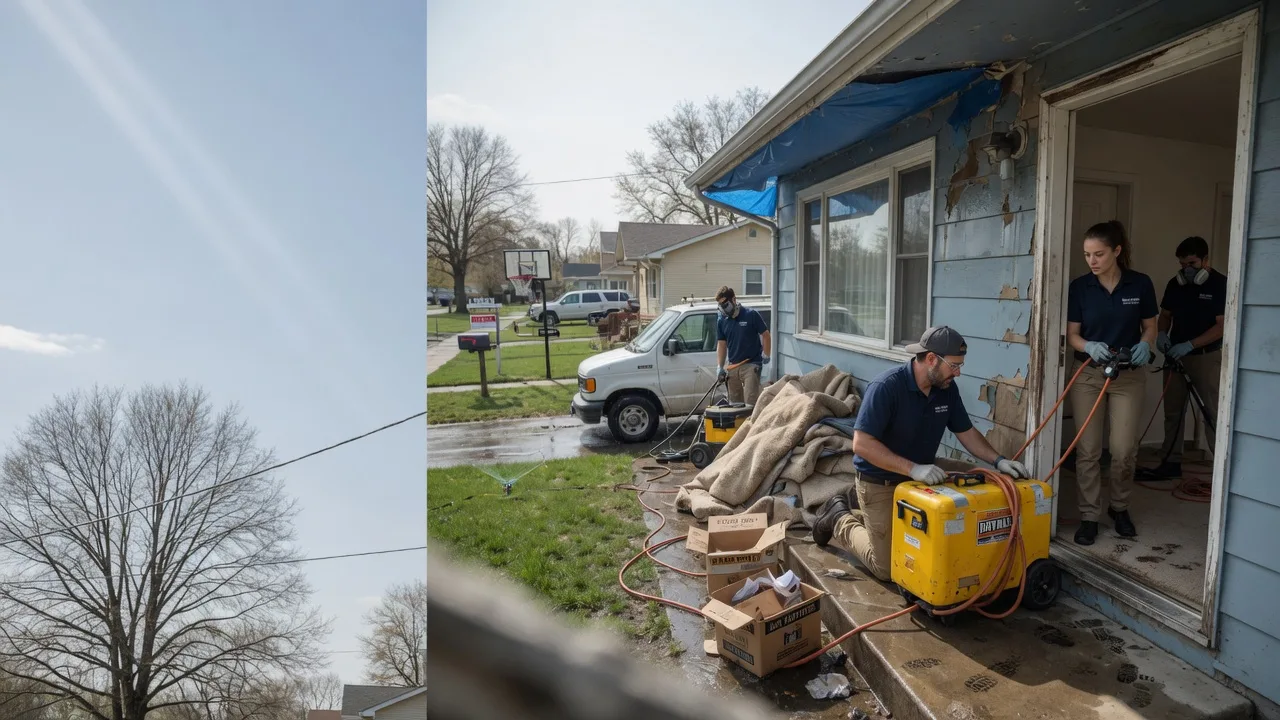 Basement Flood Cleanup in Erie, KS near me